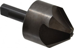 Hertel - 2-1/2" Head Diam, 3/4" Shank Diam, 4 Flute 82° High Speed Steel Countersink - Exact Tool & Supply