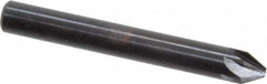 Hertel - 1/4" Head Diam, 1/4" Shank Diam, 6 Flute 60° High Speed Steel Countersink - Exact Tool & Supply