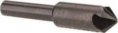 Hertel - 3/8" Head Diam, 1/4" Shank Diam, 4 Flute 90° High Speed Steel Countersink - Exact Tool & Supply