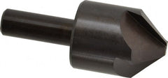 Hertel - 1-1/4" Head Diam, 1/2" Shank Diam, 4 Flute 90° High Speed Steel Countersink - Exact Tool & Supply