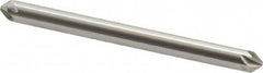Hertel - 1/8" Head Diam, 1/8" Shank Diam, 6 Flute 82° High Speed Steel Countersink - Exact Tool & Supply