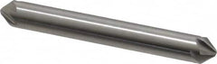 Hertel - 1/4" Head Diam, 1/4" Shank Diam, 6 Flute 82° High Speed Steel Countersink - Exact Tool & Supply