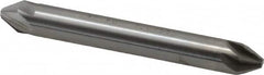 Hertel - 1/4" Head Diam, 1/4" Shank Diam, 6 Flute 60° High Speed Steel Countersink - Exact Tool & Supply