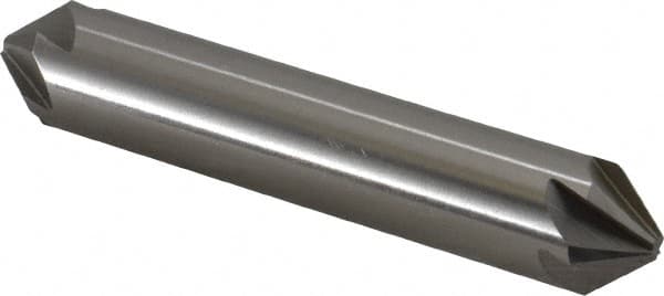 Hertel - 5/8" Head Diam, 5/8" Shank Diam, 6 Flute 82° High Speed Steel Countersink - Exact Tool & Supply