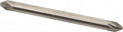 Hertel - 1/8" Head Diam, 1/8" Shank Diam, 6 Flute 60° High Speed Steel Countersink - Exact Tool & Supply