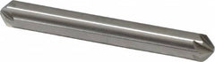 Hertel - 1/4" Head Diam, 1/4" Shank Diam, 6 Flute 100° High Speed Steel Countersink - Exact Tool & Supply