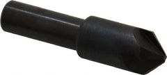 Hertel - 1/2" Head Diam, 3/8" Shank Diam, 4 Flute 90° High Speed Steel Countersink - Exact Tool & Supply