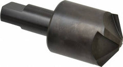 Hertel - 1-1/2" Head Diam, 3/4" Shank Diam, 4 Flute 120° High Speed Steel Countersink - Exact Tool & Supply