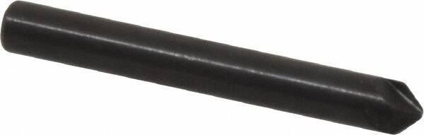 Hertel - 3/16" Head Diam, 3/16" Shank Diam, 4 Flute 90° High Speed Steel Countersink - Exact Tool & Supply