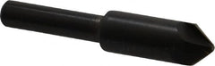 Hertel - 3/8" Head Diam, 1/4" Shank Diam, 4 Flute 82° High Speed Steel Countersink - Exact Tool & Supply