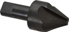 Hertel - 1-1/2" Head Diam, 3/4" Shank Diam, 4 Flute 60° High Speed Steel Countersink - Exact Tool & Supply