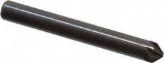 Hertel - 3/16" Head Diam, 3/16" Shank Diam, 6 Flute 90° High Speed Steel Countersink - Exact Tool & Supply