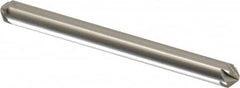 Hertel - 3/16" Head Diam, 3/16" Shank Diam, 6 Flute 100° High Speed Steel Countersink - Exact Tool & Supply