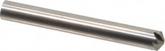 Hertel - 3/16" Head Diam, 3/16" Shank Diam, 6 Flute 120° Solid Carbide Countersink - Exact Tool & Supply