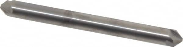 Hertel - 3/16" Head Diam, 3/16" Shank Diam, 4 Flute 90° Solid Carbide Countersink - Exact Tool & Supply