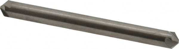Hertel - 3/16" Head Diam, 3/16" Shank Diam, 4 Flute 100° Solid Carbide Countersink - Exact Tool & Supply