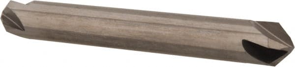Hertel - 1/4" Head Diam, 1/4" Shank Diam, 4 Flute 90° Solid Carbide Countersink - Exact Tool & Supply