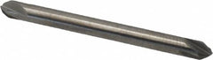 Hertel - 1/8" Head Diam, 1/8" Shank Diam, 4 Flute 60° Solid Carbide Countersink - Exact Tool & Supply