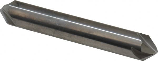 Hertel - 3/8" Head Diam, 3/8" Shank Diam, 4 Flute 82° Solid Carbide Countersink - Exact Tool & Supply