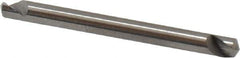 Hertel - 1/8" Head Diam, 1/8" Shank Diam, 1 Flute 120° Solid Carbide Countersink - 1-1/2" OAL, Straight Shank - Exact Tool & Supply