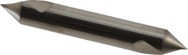 Hertel - 3/8" Head Diam, 3/8" Shank Diam, 1 Flute 60° Solid Carbide Countersink - Exact Tool & Supply