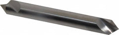 Hertel - 1/4" Head Diam, 1/4" Shank Diam, 1 Flute 82° Solid Carbide Countersink - Exact Tool & Supply