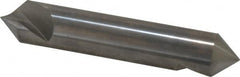 Hertel - 5/8" Head Diam, 5/8" Shank Diam, 1 Flute 82° Solid Carbide Countersink - Exact Tool & Supply