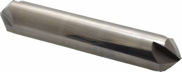 Hertel - 5/8" Head Diam, 5/8" Shank Diam, 4 Flute 90° Solid Carbide Countersink - Exact Tool & Supply