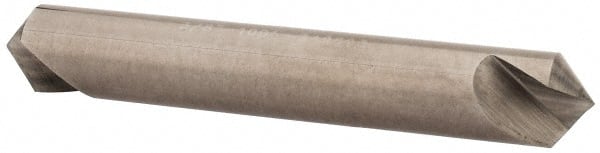 Hertel - 3/8" Head Diam, 3/8" Shank Diam, 1 Flute 100° Solid Carbide Countersink - Exact Tool & Supply