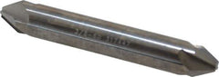 Hertel - 3/8" Head Diam, 3/8" Shank Diam, 4 Flute 60° Solid Carbide Countersink - 2-1/2" OAL, Straight Shank - Exact Tool & Supply