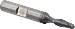 Hertel - 3/8" Head Diam, 3/8" Shank Diam, 4 Flute 120° Solid Carbide Countersink - 2-1/2" OAL, Straight Shank - Exact Tool & Supply