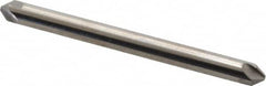 Hertel - 1/8" Head Diam, 1/8" Shank Diam, 4 Flute 82° Solid Carbide Countersink - Exact Tool & Supply