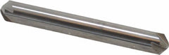 Hertel - 1/4" Head Diam, 1/4" Shank Diam, 4 Flute 100° Solid Carbide Countersink - Exact Tool & Supply