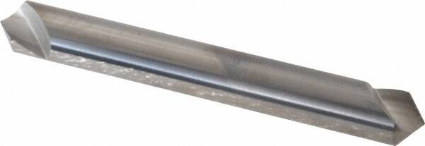 Hertel - 5/16" Head Diam, 5/16" Shank Diam, 1 Flute 100° Solid Carbide Countersink - Exact Tool & Supply