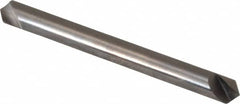 Hertel - 3/16" Head Diam, 3/16" Shank Diam, 1 Flute 100° Solid Carbide Countersink - Exact Tool & Supply