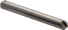Hertel - 1/4" Head Diam, 1/4" Shank Diam, 4 Flute 110° Solid Carbide Countersink - 2" OAL, Straight Shank - Exact Tool & Supply