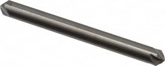Hertel - 3/16" Head Diam, 3/16" Shank Diam, 4 Flute 90° Solid Carbide Countersink - Exact Tool & Supply