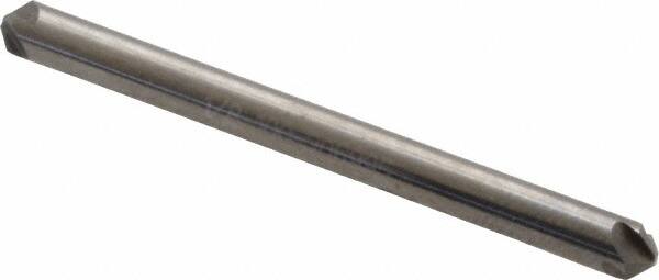 Hertel - 1/8" Head Diam, 1/8" Shank Diam, 4 Flute 100° Solid Carbide Countersink - Exact Tool & Supply