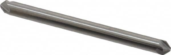 Hertel - 1/8" Head Diam, 1/8" Shank Diam, 4 Flute 90° Solid Carbide Countersink - Exact Tool & Supply