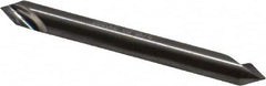 Hertel - 3/16" Head Diam, 3/16" Shank Diam, 1 Flute 60° Solid Carbide Countersink - Exact Tool & Supply