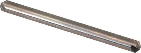 Hertel - 1/8" Head Diam, 1/8" Shank Diam, 4 Flute 110° Solid Carbide Countersink - 1-1/2" OAL, Straight Shank - Exact Tool & Supply