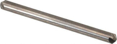 Hertel - 1/8" Head Diam, 1/8" Shank Diam, 4 Flute 110° Solid Carbide Countersink - 1-1/2" OAL, Straight Shank - Exact Tool & Supply