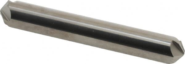 Hertel - 3/8" Head Diam, 3/8" Shank Diam, 4 Flute 120° Solid Carbide Countersink - Exact Tool & Supply