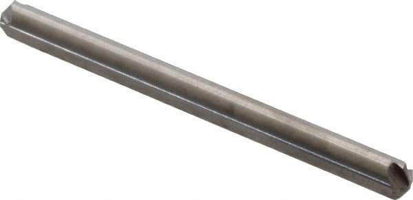 Hertel - 1/8" Head Diam, 1/8" Shank Diam, 4 Flute 120° Solid Carbide Countersink - 1-1/2" OAL, Straight Shank - Exact Tool & Supply