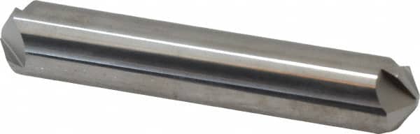 Hertel - 5/8" Head Diam, 5/8" Shank Diam, 4 Flute 120° Solid Carbide Countersink - Exact Tool & Supply