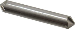 Hertel - 1/2" Head Diam, 1/2" Shank Diam, 4 Flute 100° High Speed Steel Countersink - 3" OAL, Straight Shank - Exact Tool & Supply