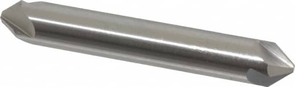 Hertel - 3/8" Head Diam, 3/8" Shank Diam, 4 Flute 82° High Speed Steel Countersink - Exact Tool & Supply