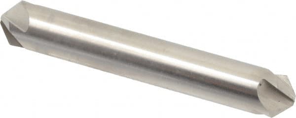 Hertel - 3/8" Head Diam, 3/8" Shank Diam, 4 Flute 100° High Speed Steel Countersink - Exact Tool & Supply