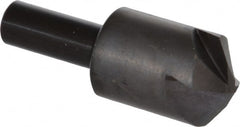 Hertel - 1" Head Diam, 1/2" Shank Diam, 4 Flute 110° High Speed Steel Countersink - Exact Tool & Supply