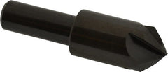 Hertel - 3/4" Head Diam, 1/2" Shank Diam, 4 Flute 90° High Speed Steel Countersink - Exact Tool & Supply